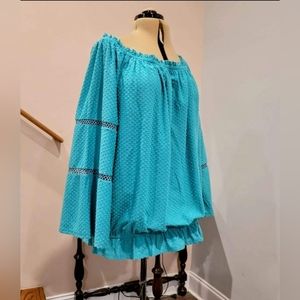 NEW 3X On or Off Shoulder Blouse